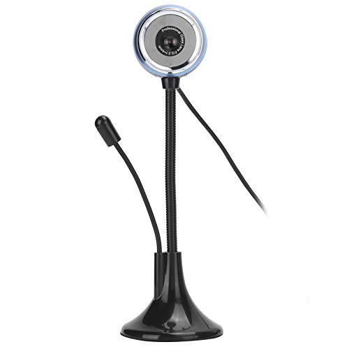 Bewinner Webcam mit Mikrofon, Drehbare -USB-Micro-Webcam für PC, Integrierte 480P-Digitalmikrofon-Universal-Webkamera mit Optischem Objektiv, 640 X 480-Kamera für PC-Laptop, von Bewinner