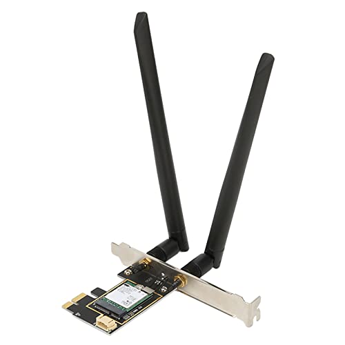 Bewinner WiFi-Netzwerkkarte AX210NGW, Bluetooth 5.2, 2,4 GHz 5 GHz 6 GHz Wireless-Netzwerkkarten für Desktop-PC PCIe WiFi-Adapter von Bewinner