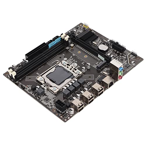 Bewinner X79 PC Motherboard, 6 Core HM65 Chip Motherboard CPU Combo DDR3 1866/1600/1333MHz mit Baffle Kabel für LGA 1356 für für Desktop Computer von Bewinner