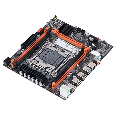 Bewinner X99H Motherboard, LGA2011 3 Poliges PC Motherboard, Speicher DDR4 2666, 2400, 2133MHz, USB3.0 Anschluss PC Mainboard für Desktop von Bewinner