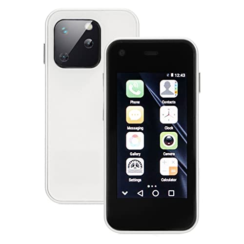 XS13 3G Smartphone Entsperrt, 2,5 Zoll HD Touchscreen, 1 GB RAM 8 GB ROM Dual SIM Dual Standby Handy, Leichte Mobiltelefone für ältere Studenten von Bewinner
