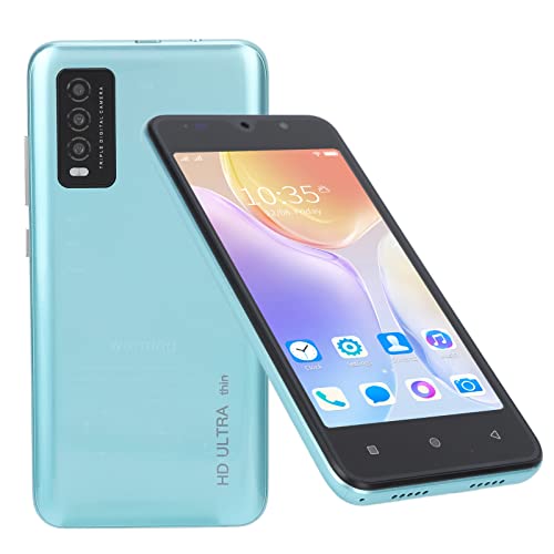 Bewinner Y30S 5,0 Zoll Smartphone mit HD Bildschirm, Entsperrt, 2 GB RAM 32 GB ROM, Dual SIM Dual Kamera Handy für Android, 2200 mAh Handy,(Grün) von Bewinner