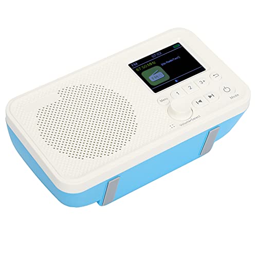 DAB-Digitalradio, UKW-Radio mit 2,4-Zoll-Farbbildschirm, Digitalradio-Lautsprecher mit -MP3-Player, Lautsprecher für Zuhause Im Freien von Bewinner