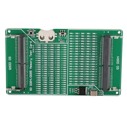 DDR4 DDR5-Speichertester, 2-in-1-Tool mit LED-Anzeige Zum Testen des Laptop-Speichers, Geeignet für Techniker von Bewinner