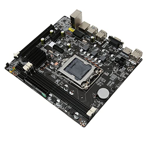 Desktop-Computer M-ATX-Motherboard, DDR3 LGA1155-CPU für Intel Core I7 I5 I3-Mainboard, Dual-Channel-Unterstützung 16 GB Speicher, H61-PC-Motherboard von Bewinner