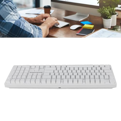 Drahtlose Mechanische Tastatur RGB Blue Switch 2.4G, 3.0, 5.0, Kompaktes Tragbares Design mit Dynamischer RGB-Hintergrundbeleuchtung für 10, HarmonyOS, usw. von Bewinner