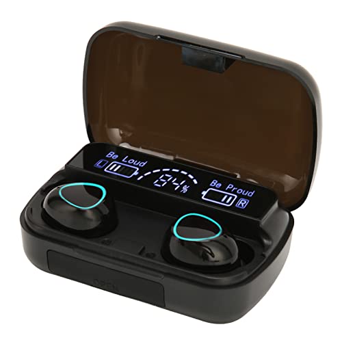 Echte Kabellose Ohrhörer, Bluetooth-Kopfhörer, Touch-Steuerung mit Kabellosem Ladekoffer, Wasserdichte IPX7-Stereo-Ohrhörer, Headset mit Geräuschunterdrückung, Integriertes Mikrofon für Den Sport Echte Kabellose Ohrhörer, Bluetooth-Kopfhörer, Touch-Steuerung mit Kabellosem Ladekoffer, Wasserdichte IPX7-Stereo-Ohrhörer, Headset mit Geräuschunterdrückung, Integriertes Mikrofon für Den Sport von Bewinner