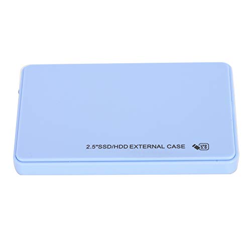 Externes Festplattengehäuse, Festplattengehäuse Geeignet für 2,5-Zoll-7-mm-9,5-mm-Festplatten-SSD USB 3.0 zu Festplattengehäuse, Werkzeuglos (Blau) von Bewinner