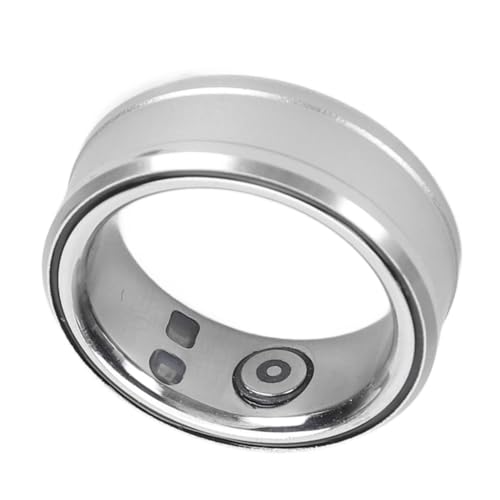Fitness Smart Ring, Bluetooth 5.1 Smart Ring mit NFC, Video Scrolling, Buchseite drehen, Schlaf-Körpertemperaturüberwachung Schrittzähler Smart Health Ring (18) von Bewinner