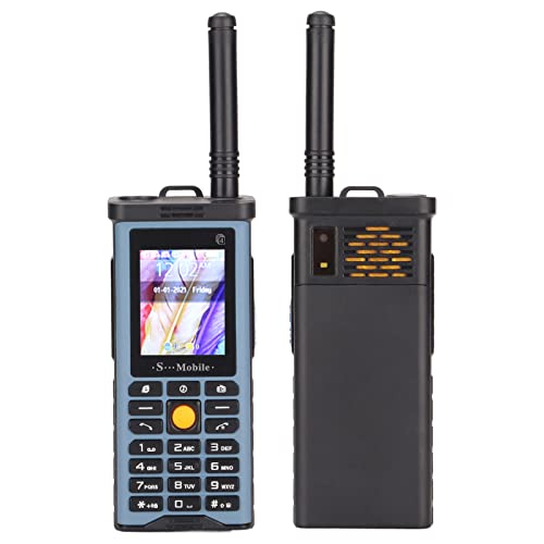 GSM 2G Entsperrtes Basis Seniorentelefon, Seniorenhandy 4 SIM Kartensteckplatz, Großes Tastentelefon mit Großem Volumen, Einfach zu Bedienen für ältere Menschen(Hellblau) von Bewinner