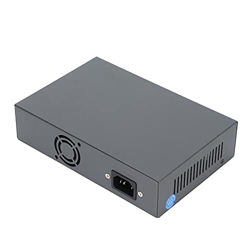 Gigabit POE Switch 5 Port, 65 W IEEE802.3af/at Gigabit Ethernet Switch mit Gigabit SFP, Flusskontrolle, UTP-Port für Automatische Aushandlung, Dynamische LED-Anzeige für Netzwerk (EU-Stecker) von Bewinner