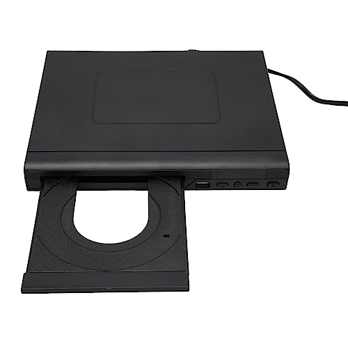 HD DVD Player, Schlanker DVD Player mit Fernbedienung, USB DVD Player mit Integriertem PAL NTSC, Kompatibel mit CD DA MP3 CD R CD RW, Heim CD Player mit Kabel füR TV HD DVD Player, Schlanker DVD Player mit Fernbedienung, USB DVD Player mit Integriertem PAL NTSC, Kompatibel mit CD DA MP3 CD R CD RW, Heim CD Player mit Kabel füR TV von Bewinner