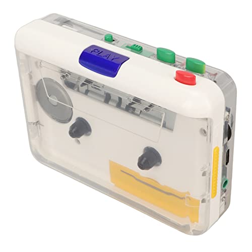 Kassettenspieler, Tragbarer USB-Kassetten-zu-MP3-Konverter, Walkman Audio-Musik-Kassetten-zu-Digital-Konverter-Player, Kassetten-zu-MP3-Konverter mit Kopfhörern von Bewinner
