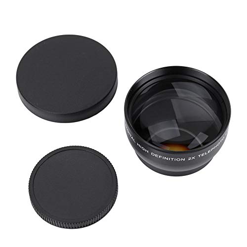 Konverter-Teleobjektiv, 52 mm 2-fache Vergrößerung HD-Tele-Camcorder-Objektive Passt auf jedes Objektiv mit einem Durchmesser von 52 mm und Einer Brennweite von 18-55 Konverter-Teleobjektiv, 52 mm 2-fache Vergrößerung HD-Tele-Camcorder-Objektive Passt auf jedes Objektiv mit einem Durchmesser von 52 mm und Einer Brennweite von 18-55 von Bewinner