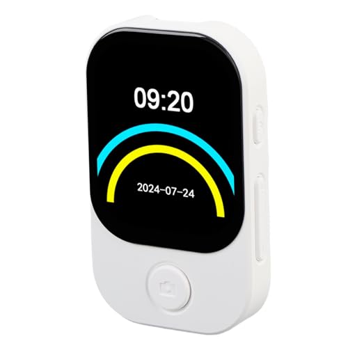 MP3 -Player mit Bluetooth 5.4, 2,01 -Zoll -Touchscreen -Musikplayer mit Digitalkamera, HiFi -Lautsprecher, FM -Radio, Sprachrekorder, E (Keine kleine Speicherkarte) von Bewinner