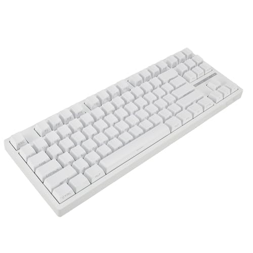 Mechanische Tastatur mit 87 Tasten, Tri-Mode BT5.0 3.0 2,4 GHz USB C Hot-Swap-fähige Benutzerdefinierte Tastatur, Blue Switch RGB-Gaming-Tastatur, 80% Mechanische Tastatur für von Bewinner