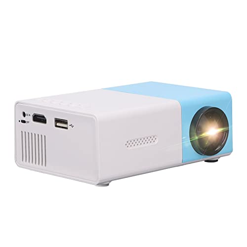 Mini Beamer 1080P, YG300 Tragbarer LED Projektor unterstützt 1080P Video-Beamer für Party HDMI/USB/AV/Audio HD Heimkino Projektor für 20-80 Zoll von Bewinner