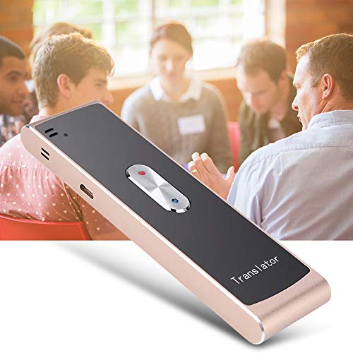 Mobiler Intelligenter T8S-Übersetzer Zum Reisen Sprache/Textübersetzung Multi-Language Two-Way Real Time Translator für Learning Business Pocket Translator (Metall) von Bewinner