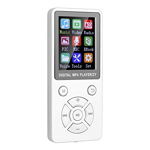 Musik MP3 MP4-Player 8G Bluetooth-Unterstützung 32G-Speicherkarte Acht-Diagramm-Taktiktasten Digital Music Player-Unterstützung Musik, Radio, Video, E-Book, Geschenk für von Bewinner