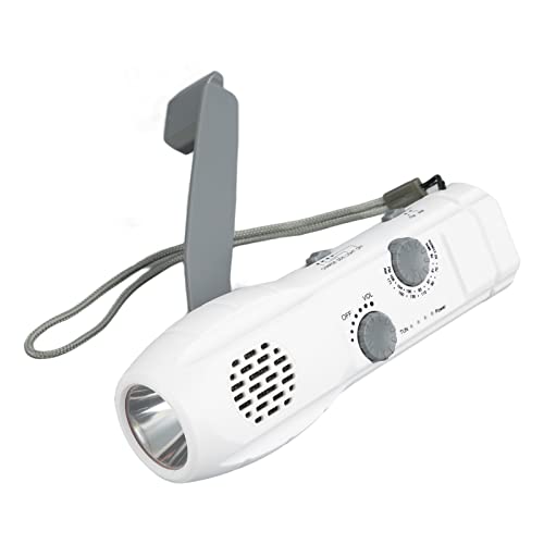 Notfallradio mit Handkurbelleistung, AM/FM, LED -Taschenlampe, USB -Lade- und SOS -Alarm | 1200 MAh Kompakt Tragbare Überlebensausrüstung für Camping, Wandern, Notfälle Im Freien Notfallradio mit Handkurbelleistung, AM/FM, LED -Taschenlampe, USB -Lade- und SOS -Alarm | 1200 MAh Kompakt Tragbare Überlebensausrüstung für Camping, Wandern, Notfälle Im Freien von Bewinner