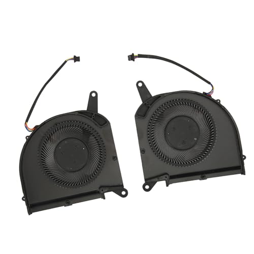 Nt Laptop Interner Lüfter, Ersatz des Lüfters mit 4-poligem Stromanschluss für AERO 15 SA 17 HDR XA RP75XA RP77XA (CPU+GPU) von Bewinner