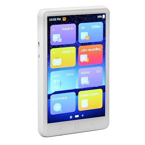 P40 4 Zoll Touchscreen WiFi Smart Language Übersetzergerät, 135 Sprachen Zwei Wege Sofortübersetzergerät, Unterstützung Online, Offline, Bildübersetzung (Weiss) von Bewinner