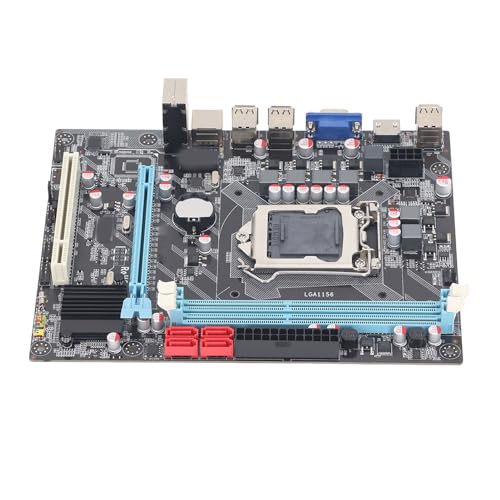 PC-Motherboard, Gaming-Motherboard 1 PCIex16 2 DDR3 LGA 1156 für Gehäuse von Bewinner