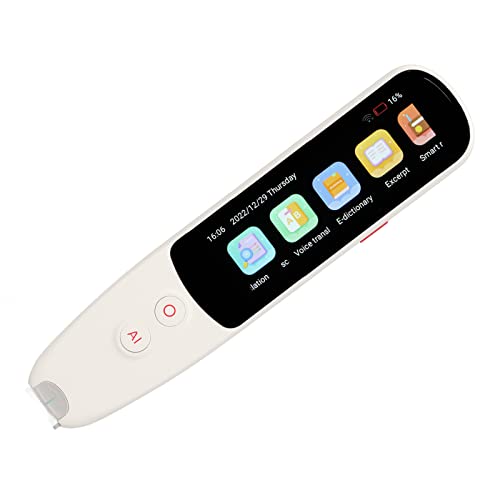 Pen Scanner und Reader, Digital Reader Pen Voice Language Translator Device 134 Sprachen, WiFi Translation Scanning Pen mit 3 Zoll Touchscreen, Zum Lernen von Geschäftsreisen Pen Scanner und Reader, Digital Reader Pen Voice Language Translator Device 134 Sprachen, WiFi Translation Scanning Pen mit 3 Zoll Touchscreen, Zum Lernen von Geschäftsreisen von Bewinner