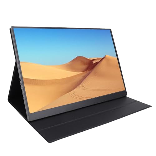 Portable Display 16inch, 4K FHD HDMI -Computeranzeige mit Abdeckung und 2 Lautsprechern, 120 Hz Aktualisierungsrate Externer Display für PC -Telefoncomputer Portable Display 16inch, 4K FHD HDMI -Computeranzeige mit Abdeckung und 2 Lautsprechern, 120 Hz Aktualisierungsrate Externer Display für PC -Telefoncomputer von Bewinner