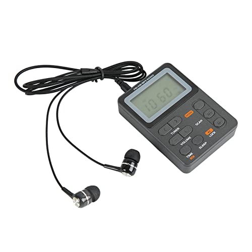 Portable Radio Pocket AM FM Radio, Wiederaufladbares Stereo Radio mit Verarbeitungschip, Kopfhörer, Starker Empfang, 500 mAh Akku, für Senioren, die Fitness Gehen Portable Radio Pocket AM FM Radio, Wiederaufladbares Stereo Radio mit Verarbeitungschip, Kopfhörer, Starker Empfang, 500 mAh Akku, für Senioren, die Fitness Gehen von Bewinner