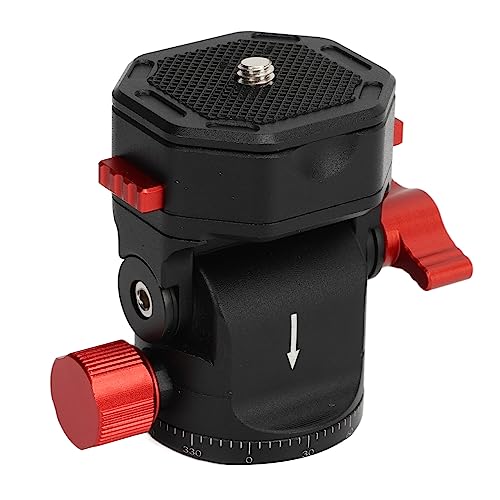 Profession Eller 360-Grad-rotierender Panorama-Kugelkopf mit Schnell Spanner, Aluminium Legierung Stativ Kugelkopf für DSLR-Kamera, 3kg/6,6 Lbs Tragfähigkeit, 90 ° Vertikale und Profession Eller 360-Grad-rotierender Panorama-Kugelkopf mit Schnell Spanner, Aluminium Legierung Stativ Kugelkopf für DSLR-Kamera, 3kg/6,6 Lbs Tragfähigkeit, 90 ° Vertikale und von Bewinner