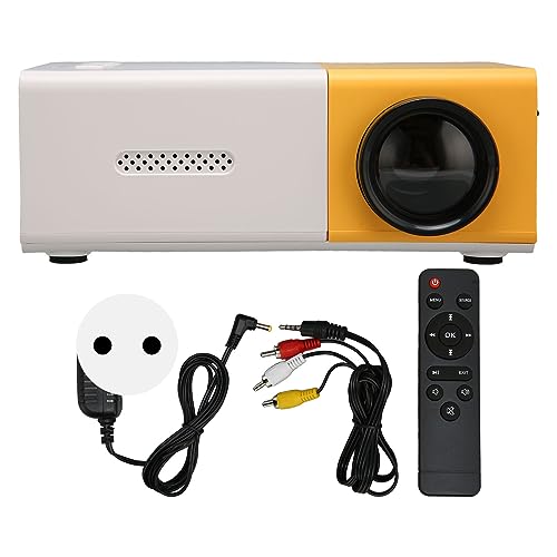 Projektor, Full HD 1080P Vedio-Projektor, Tragbarer Filmprojektor, Multimedia-Heimkino-Projektor, Kompatibel mit HDMI, USB, VGA, AV von Bewinner