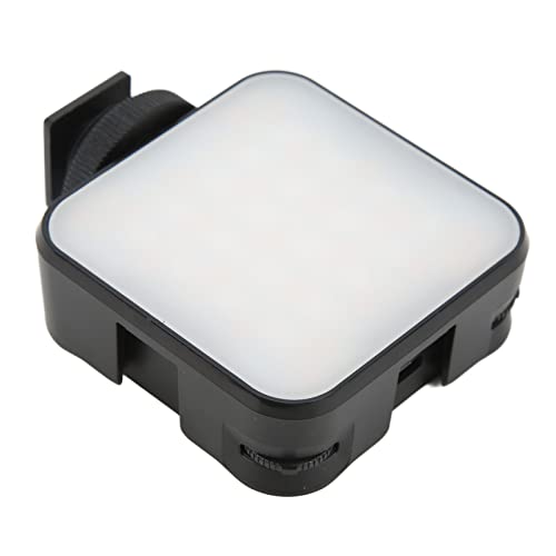 RGB Videoleuchte, Tragbare LED-Kameraleuchten 360 ° Vollfarbe 2500-9000 K Fotoleuchte 2000 MAh Wiederaufladbar mit 3 Kaltschuhhalterungen für Fotografie, Videokonferenzen von Bewinner