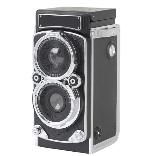 Retro -Digitalkamera, Tragbarer TLR -Stil Retro Point und Shoot Compact Small Pocket 1080p FHD Video 12MP Autofokus -Vlogging -Kamera für Anfänger, Teenager, Kinder und (64GB) von Bewinner