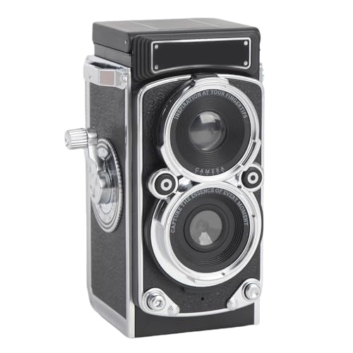 Retro Mini Digitalkamera, 1080P Full HD Video, 12 MP Autofokus, Im Retro Twin Objektivstil, USB Kompakt Vintage Digitalkamera für Anfänger Teenager Kinder Erwachsene (128GB) von Bewinner