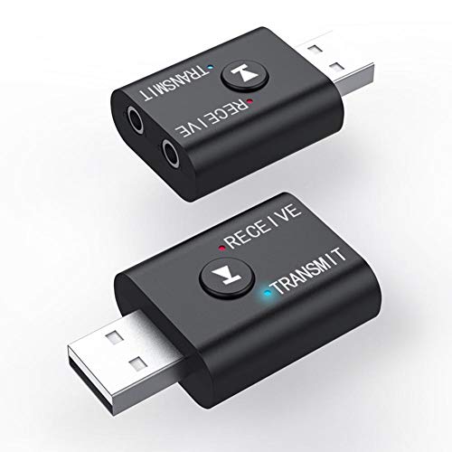 Sender Empfänger für TV, 2 In 1 Bluetooth 5.0 Independent Circuit Audio Adapter Ausrüstung für TV/PC/Projektor/Handy/Tablet/Home Sound System von Bewinner