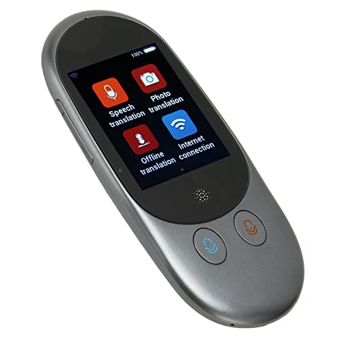 Sofortiges Sprachübersetzergerät, Tragbarer 2,4-Zoll-Touchscreen-Übersetzer, 126 Sprachen Zwei-Wege-Taschen-Sprachübersetzer Sofortiges Sprachübersetzergerät, Tragbarer 2,4-Zoll-Touchscreen-Übersetzer, 126 Sprachen Zwei-Wege-Taschen-Sprachübersetzer von Bewinner