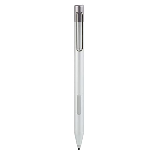 Stylus Stifte für Pro, Digital Pen 4096 Druckempfindlichkeit, Universal Stylus mit 2 Spitzen für Pro 6, 5, 4, 3 Go Book Laptop Studio Schreiben, Zeichnen (Silber) von Bewinner
