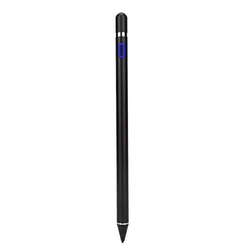 Stylus Touch Multifunktionsstift, hochempfindliche Tablets Stift Professionelle Grafikzeichnung, Hochpräziser Stift Touch Stylus S Wiederaufladbarer Touchscreen für IOS/Android(Schwarz) von Bewinner