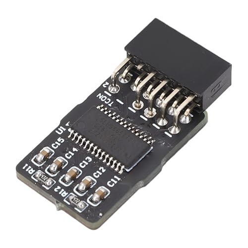 TPM2.0-Modul GA 12-1 Pin 2x6P DDR4-Speicherunterstützungsmodul für PCs, Kompatibel mit Höheren DDR4-Speichertypen, Kleiner und Effizienter TPM-Chip für Motherboards von Bewinner