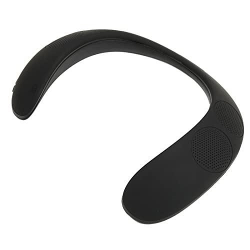 Tragbare Bluetooth-Lautsprecher mit Nackenbügel, Kabellose Tragbare Lautsprecher mit Eingebautem Mikrofon, 3D-Stereo-Sound-Nackenlautsprecher, Geräuschunterdrückende Stereo-Nackenbügellautsprecher für von Bewinner