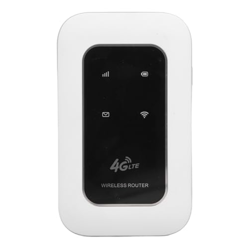 Tragbarer 4G-LTE-WLAN-Router, 300 Mbit/s Hochgeschwindigkeits-WLAN-Hotspot mit SIM-Kartensteckplatz, Verbindung für Bis zu 10 Benutzer, Tragbares Reise-WLAN-Router-Modem für von Bewinner