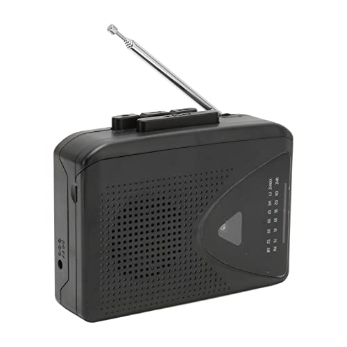 Tragbarer Kassettenspieler, UKW-AM-Radio, Walkman-Kassettenrekorder, USB-DC-5-V-Netzteil oder 2 AA-Batterien, für den Innen- und Außenbereich Tragbarer Kassettenspieler, UKW-AM-Radio, Walkman-Kassettenrekorder, USB-DC-5-V-Netzteil oder 2 AA-Batterien, für den Innen- und Außenbereich von Bewinner