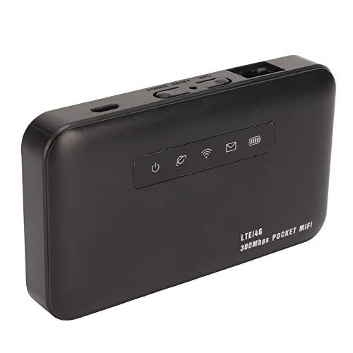 Tragbarer -Reise-Wireless-Pocket-Router, Mobiler WLAN-Hotspot mit 300 Mbit/S, Entsperrter 4G-LTE-Modemrouter mit SIM-Kartensteckplatz, für die Europäische Region von Bewinner