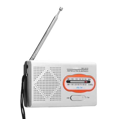 Tragbares AM -FM -Radio mit Verbessertem Empfang, Eingebauter Lautsprecher, Langlebiger AA -Batterie, Kompaktes Pocket -Radio für Wandern, Camping, Outdoor -Reise Tragbares AM -FM -Radio mit Verbessertem Empfang, Eingebauter Lautsprecher, Langlebiger AA -Batterie, Kompaktes Pocket -Radio für Wandern, Camping, Outdoor -Reise von Bewinner