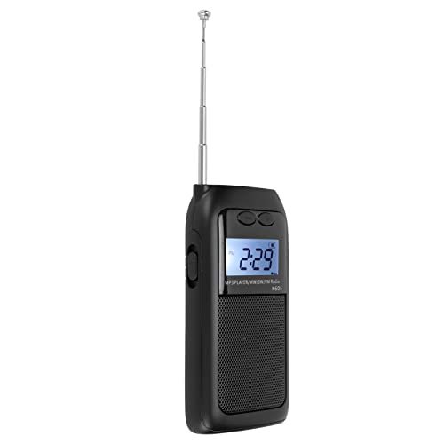 Tragbares Taschenradio FM MW SW Full Band, Digitales FM Radio mit Lautsprecher, Kopfhörer, 500 MAh Akku, 1,18 Zoll LCD MP3 Player mit TF Kartensteckplätzen für, Elder Tragbares Taschenradio FM MW SW Full Band, Digitales FM Radio mit Lautsprecher, Kopfhörer, 500 MAh Akku, 1,18 Zoll LCD MP3 Player mit TF Kartensteckplätzen für, Elder von Bewinner
