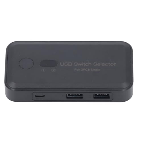 USB 3.0 -Switch - 2 Computer Sharing 4 USB -Geräte -Schalter -Hub für Maus -Tastaturdrucker -Scanner, USB -KVM -Switch -Selektor für OS X, für Gewinn für Linux von Bewinner