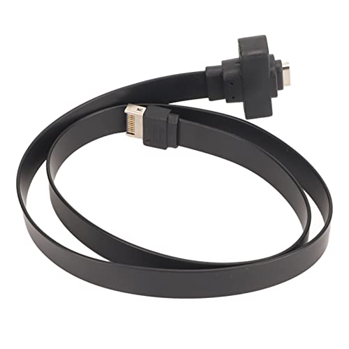 USB 3.1 Typ-C-Verlängerungskabel, 10 Gbit/s, 1,64 Fuß Flexibler Adapter für Motherboard, Plug-and-Play, Weich und Langlebig, Einfache Installation, Geeignet für Typ-E-Buchse von Bewinner