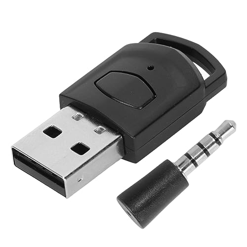 USB-C-Bluetooth-Audio-Adapter für PS5, Bluetooth-Dongle-Adapter USB 4.0, Bluetooth 5.0-Sender und -Empfänger mit AptX Low Latency-Unterstützung für PC PS5 für Switch von Bewinner