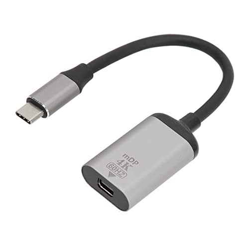 USB-Typ-C-zu-DisplayPort-Adapter, 4K 60Hz USB-C-zu-DisplayPort-Kabel mit Gehäuse aus Aluminiumlegierung, Plug-and-Play, Adapter für Laptops, Monitore, Fernseher, PCs, Tablets USB-Typ-C-zu-DisplayPort-Adapter, 4K 60Hz USB-C-zu-DisplayPort-Kabel mit Gehäuse aus Aluminiumlegierung, Plug-and-Play, Adapter für Laptops, Monitore, Fernseher, PCs, Tablets von Bewinner